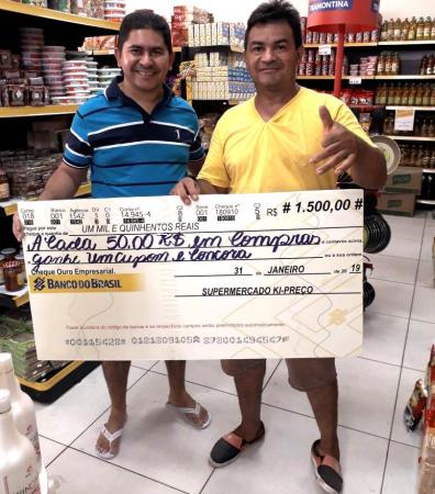 Confira o ganhador da Promoção do Supermercado KI – PREÇO 