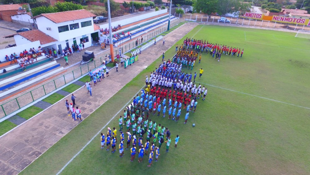 Abertura da V Copa Água Branca Nordeste de Futebol de Base.