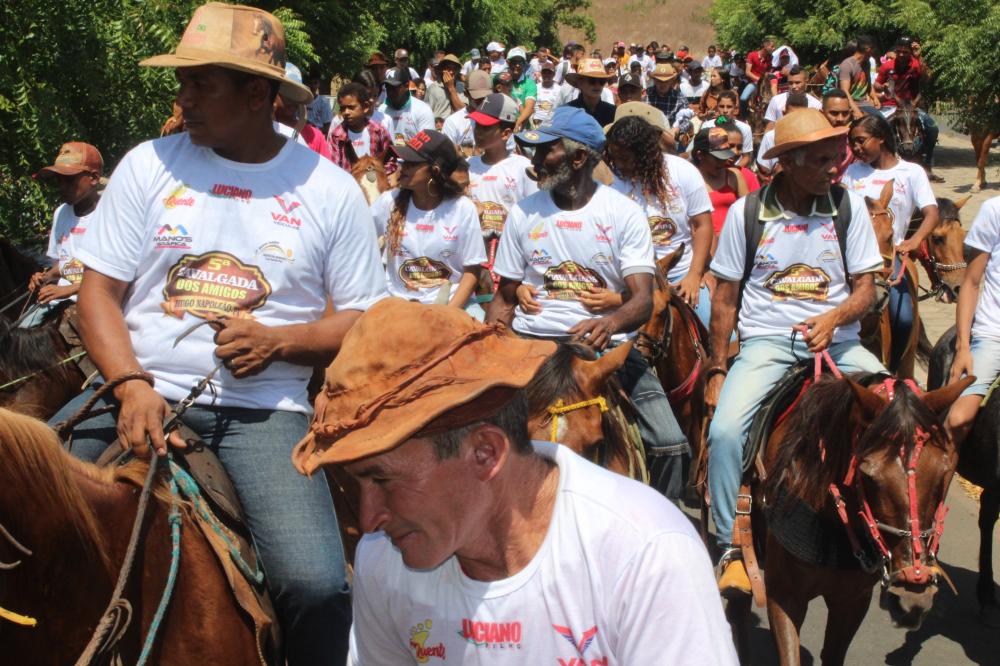 Quinta Cavalgada dos amigos vaqueiros em Hugo Napoleão, Confira a Cobertura!