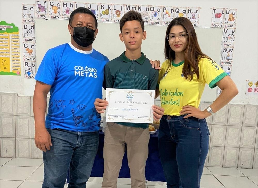 Colégio Metas de Água Branca tem aluno premiado com Menção Honrosa na OBMEP
