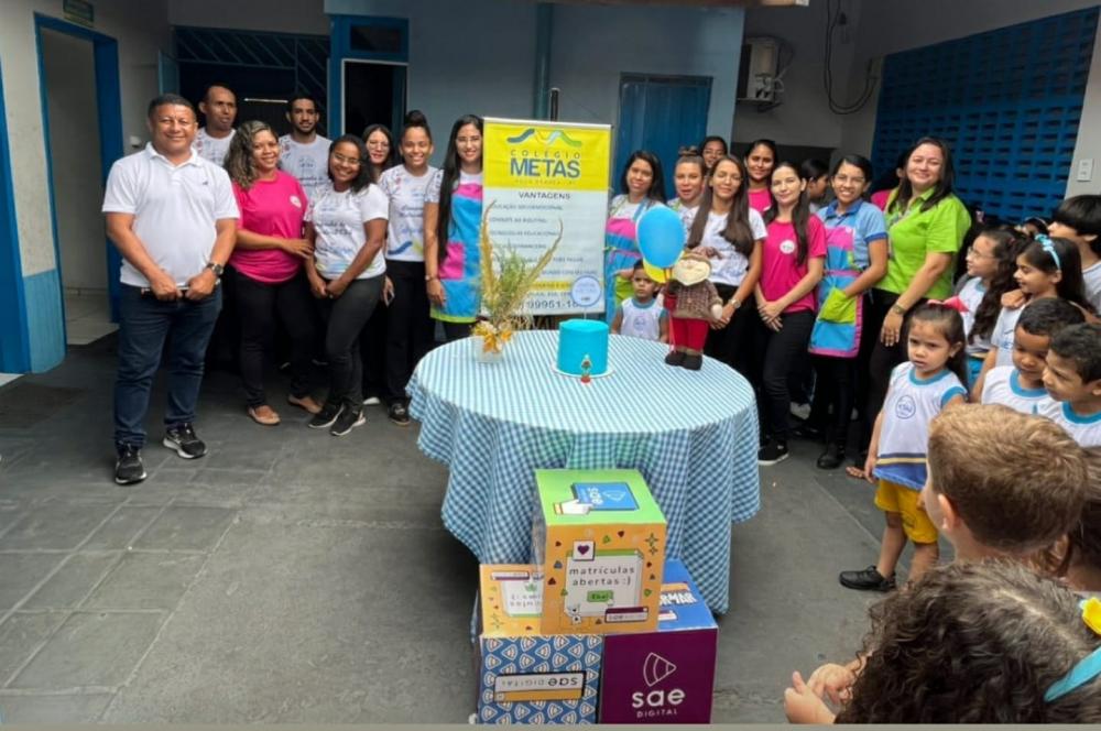 Aniversário de 8 anos do colégio Metas de Água Branca (PI)