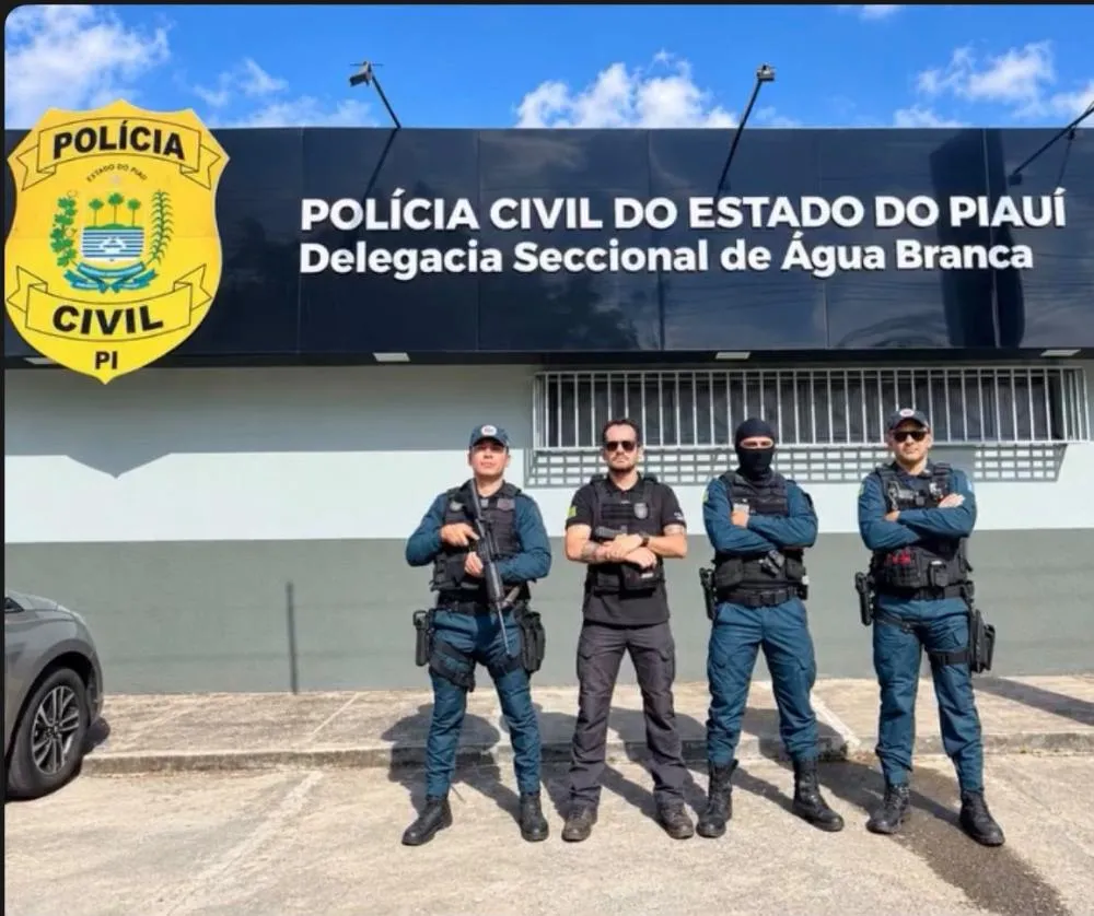 Dois são presos em operação que investiga roubos de motocicletas e tentativa de feminicídio em São Pedro do Piauí e Água Branca