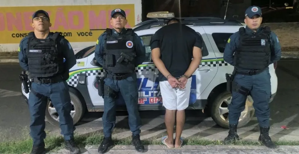 Homem é preso com revólver e três munições durante blitz em São Gonçalo do Piauí