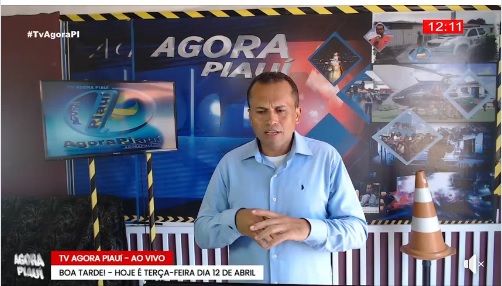 Jornal AGORA PIAUÍ desta terça-feira, 12 de Abril de 2022. Com Marcos Genilson 